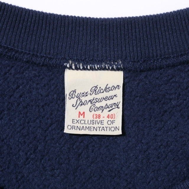 BUZZ RICKSON'S HORIZONTAL KNITTING SWEAT SHIRTS "COAST GUARD" [BR68913][NAVY]