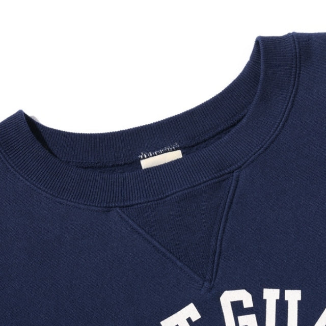 BUZZ RICKSON'S HORIZONTAL KNITTING SWEAT SHIRTS "COAST GUARD" [BR68913][NAVY]