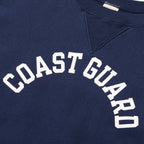 BUZZ RICKSON'S HORIZONTAL KNITTING SWEAT SHIRTS "COAST GUARD" [BR68913][NAVY]