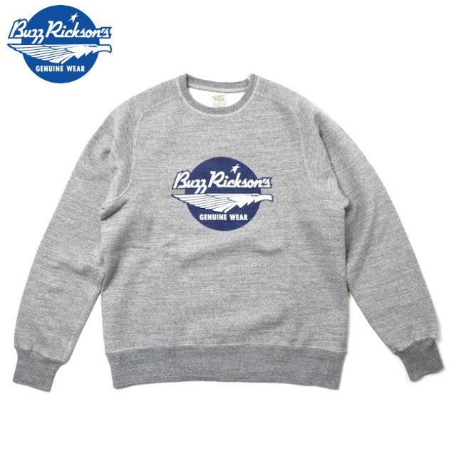 BUZZ RICKSON’S（バズリクソンズ） FREEDOM SLEEVE SWEAT SHIRTS “BUZZ RICKSON'S” [BR69507]