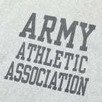 BUZZ RICKSON'S（バズリクソン）HORIZONTAL KNITTING SWEAT SHIRTS “ARMY ATHLETIC ASSOCIATION" [BR69431][H.GRAY]