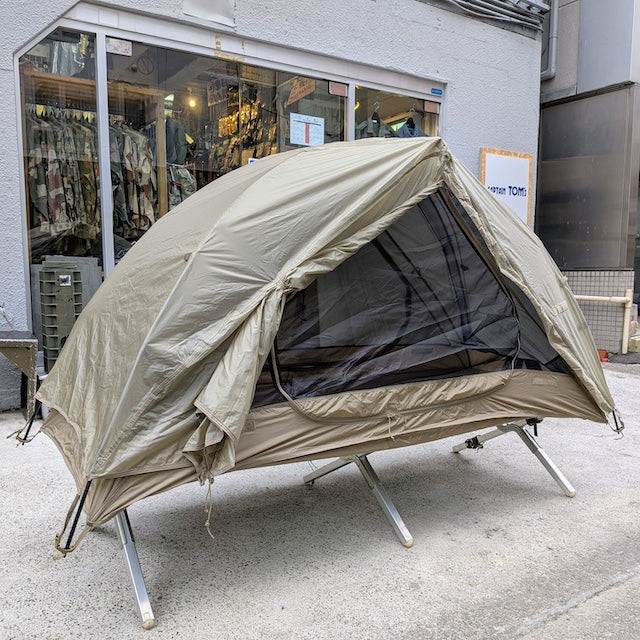 US（米軍放出品）LITEFIGHTER 1 INDIVIDUAL SHELTER SYSTEM Coyote Tan 499 ライトファイター [1人用テント]