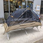 US (U.S. Military Surplus) LITEFIGHTER 1 INDIVIDUAL SHELTER SYSTEM Coyote Tan 499 Lite Fighter [1-person tent]