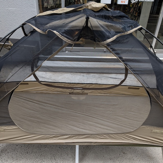 US（米軍放出品）LITEFIGHTER 1 INDIVIDUAL SHELTER SYSTEM Coyote Tan 499 ライトファイター [1人用テント]