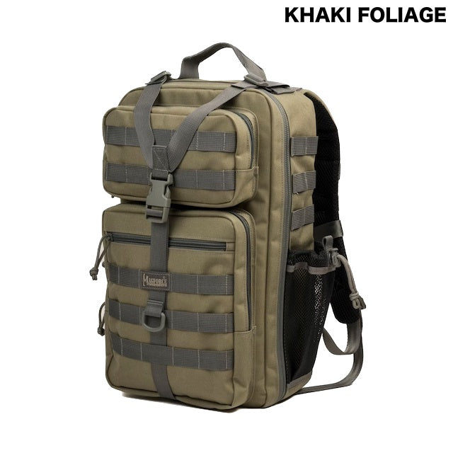 MAGFORCE Mid-Tech Sniper Backpack 1050D [MF-0562][Black][Khaki Foliage]