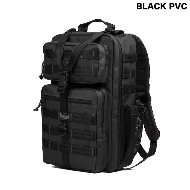 MAGFORCE Mid-Tech Sniper Backpack 500D [MF-A0562] [Black Camo] [Black PVC]