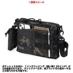 MAGFORCE Cube Crossbody Bag [MF-A0345][Black Camo][Black PVC][Cube Crossbody Bag]