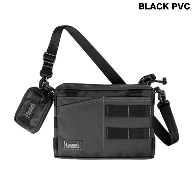 MAGFORCE Cube Crossbody Bag [MF-A0345][Black Camo][Black PVC][Cube Crossbody Bag]