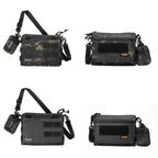 MAGFORCE Cube Crossbody Bag [MF-A0345][Black Camo][Black PVC][Cube Crossbody Bag]