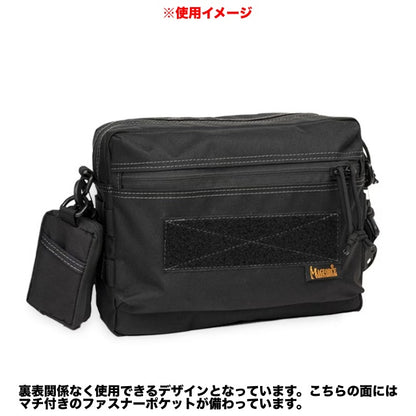 MAGFORCE（マグフォース）Cube Crossbody Bag L [MF-A0346][Black Camo][Black PVC][キューブ クロスボディバッグ ラージ]
