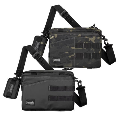 MAGFORCE（マグフォース）Cube Crossbody Bag L [MF-A0346][Black Camo][Black PVC][キューブ クロスボディバッグ ラージ]
