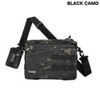 MAGFORCE Cube Crossbody Bag L [MF-A0346][Black Camo][Black PVC][Cube Crossbody Bag Large]