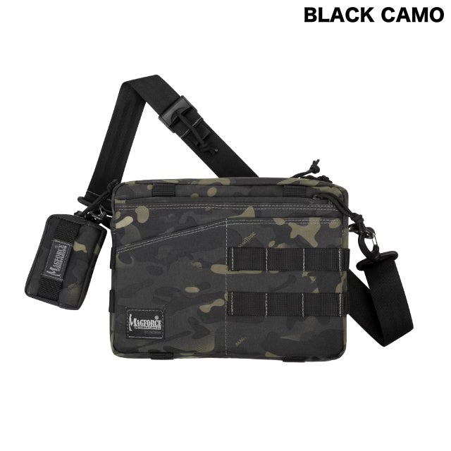 MAGFORCE（マグフォース）Cube Crossbody Bag L [MF-A0346][Black Camo][Black PVC][キューブ クロスボディバッグ ラージ]