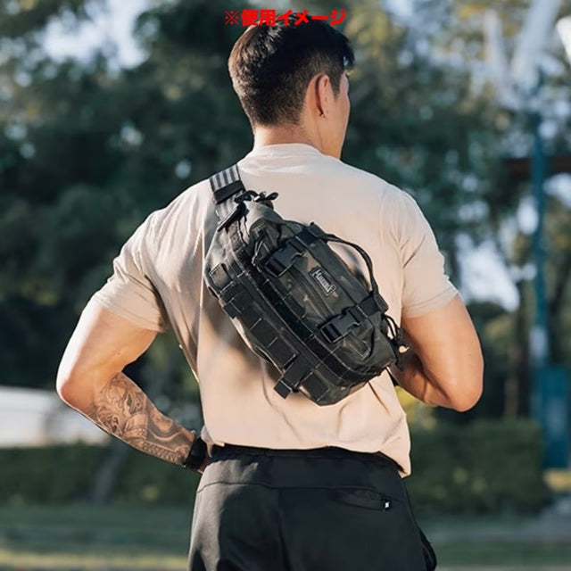 MAGFORCE Walker-Tac Waistpack [MF-A3316][Black Camo][Walker-Tac Waistpack]