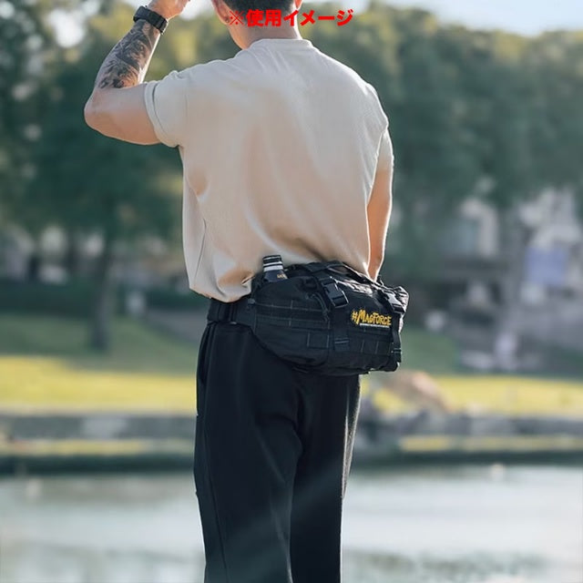MAGFORCE Walker-Tac Waistpack [MF-A3316][Black Camo][Walker-Tac Waistpack]