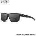 GATORZ RIG OPz Smoke Polarized Lens, Blackout [GZ-14-010]