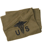 US（米軍放出品）メディカルマーク付きウールブランケット