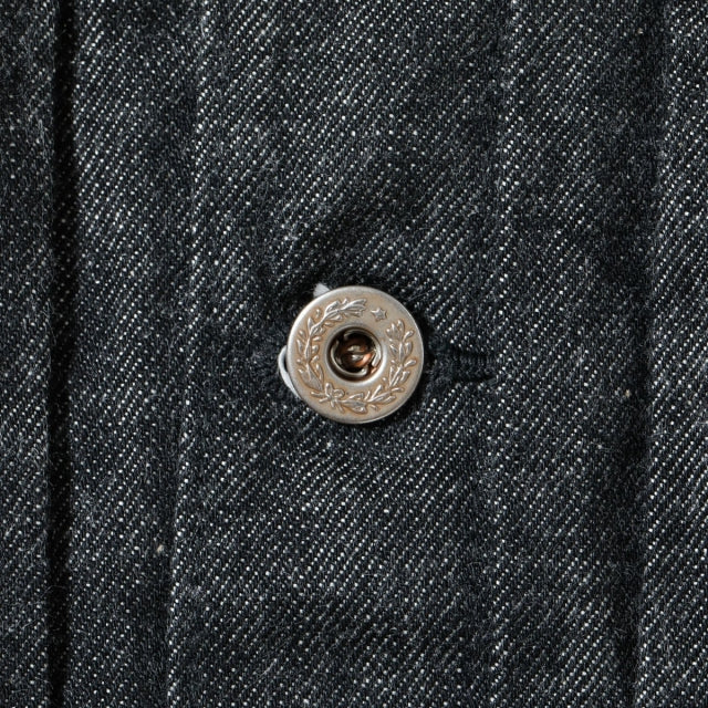 WILLIAM GIBSON by BUZZ RICKSON'S（ウイリアムギブソン バズリクソン）WORLD WAR II BLACK DENIM BLOUSE [BR16042]