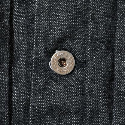 WILLIAM GIBSON by BUZZ RICKSON'S（ウイリアムギブソン バズリクソン）WORLD WAR II BLACK DENIM BLOUSE [BR16042]