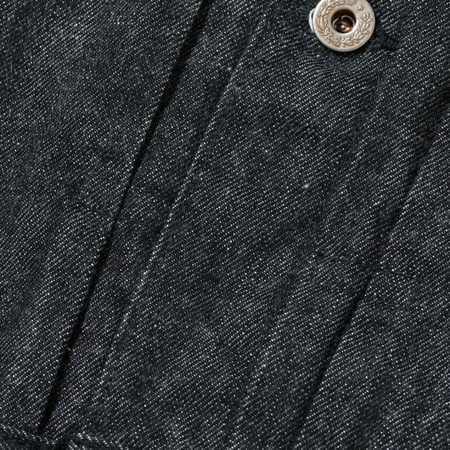 WILLIAM GIBSON by BUZZ RICKSON'S（ウイリアムギブソン バズリクソン）WORLD WAR II BLACK DENIM BLOUSE [BR16042]