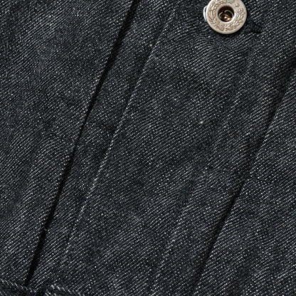 WILLIAM GIBSON by BUZZ RICKSON'S（ウイリアムギブソン バズリクソン）WORLD WAR II BLACK DENIM BLOUSE [BR16042]