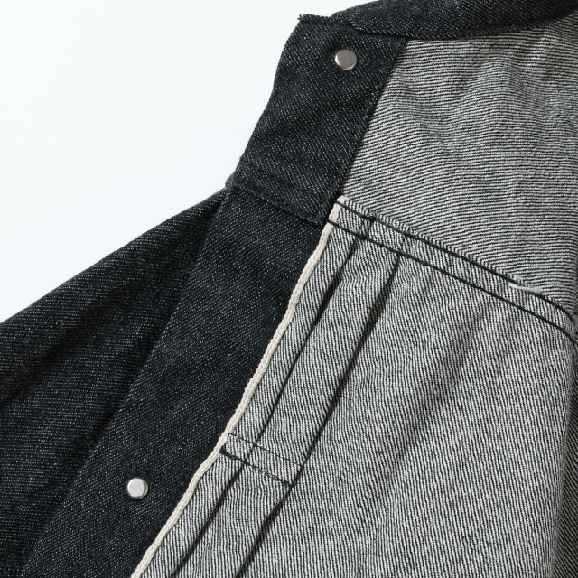 WILLIAM GIBSON by BUZZ RICKSON'S（ウイリアムギブソン バズリクソン）WORLD WAR II BLACK DENIM BLOUSE [BR16042]