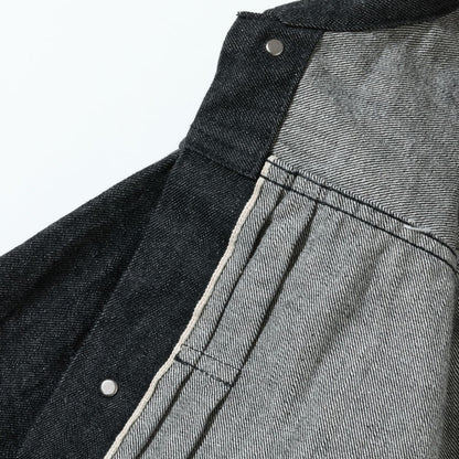 WILLIAM GIBSON by BUZZ RICKSON'S（ウイリアムギブソン バズリクソン）WORLD WAR II BLACK DENIM BLOUSE [BR16042]