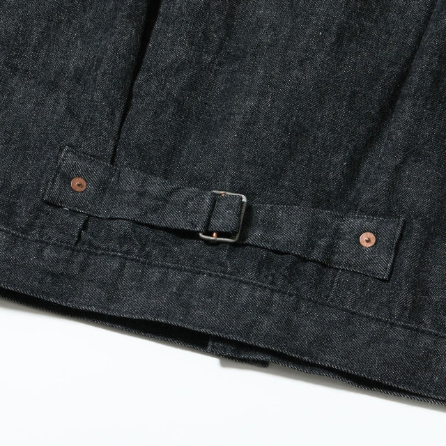 WILLIAM GIBSON by BUZZ RICKSON'S（ウイリアムギブソン バズリクソン）WORLD WAR II BLACK DENIM BLOUSE [BR16042]