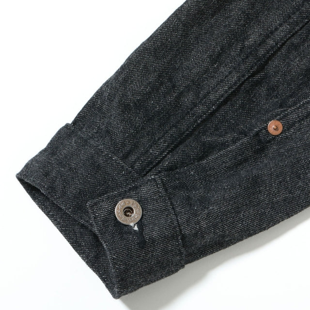 WILLIAM GIBSON by BUZZ RICKSON'S（ウイリアムギブソン バズリクソン）WORLD WAR II BLACK DENIM BLOUSE [BR16042]