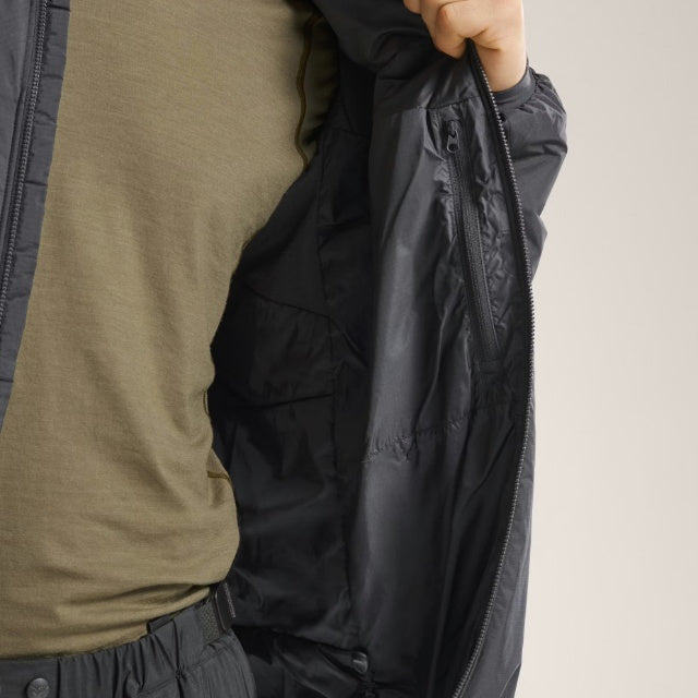 ARC'TERYX LEAF（アークテリクス リーフ）COLD WX JACKET LT Gen2.1 [Black][Crocodile][コールド ダブルエックス ジャケット]【PRO ESSENTIALS】一般販売可能 ID必要無し