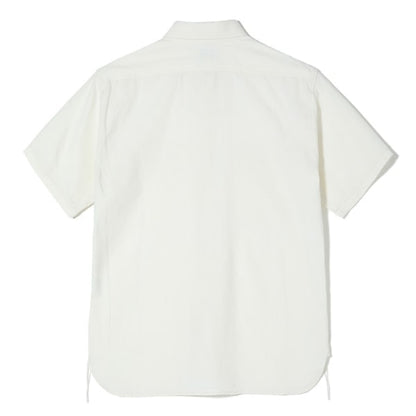 BUZZ RICKSON’S（バズリクソン） WHITE CHAMBRAY WORK SHIRT (SHORT SLEEVE) [BR35857]【レターパックプラス対応】