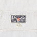 BUZZ RICKSON’S（バズリクソン） WHITE CHAMBRAY WORK SHIRT (SHORT SLEEVE) [BR35857]【レターパックプラス対応】