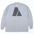 US（米軍放出品）ARMY PT T-SHIRTS 陸軍用 長袖 トレーニング用 速乾性Tシャツ [GRAY][新品]【レターパックプラス対応】