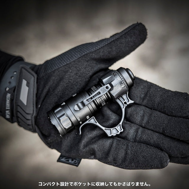 NEXTORCH（ネクストーチ）TA21 Flashlight [3段階白色調光＋ストロボ＋赤色点灯フラッシュライト][CR123Ax1本 / 16340リチウムイオン電池使用可能]