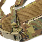 US (US military release product) EAGLE ILBE Padded Tactical Sub Belt w/ Suspenders XL [Multicam]