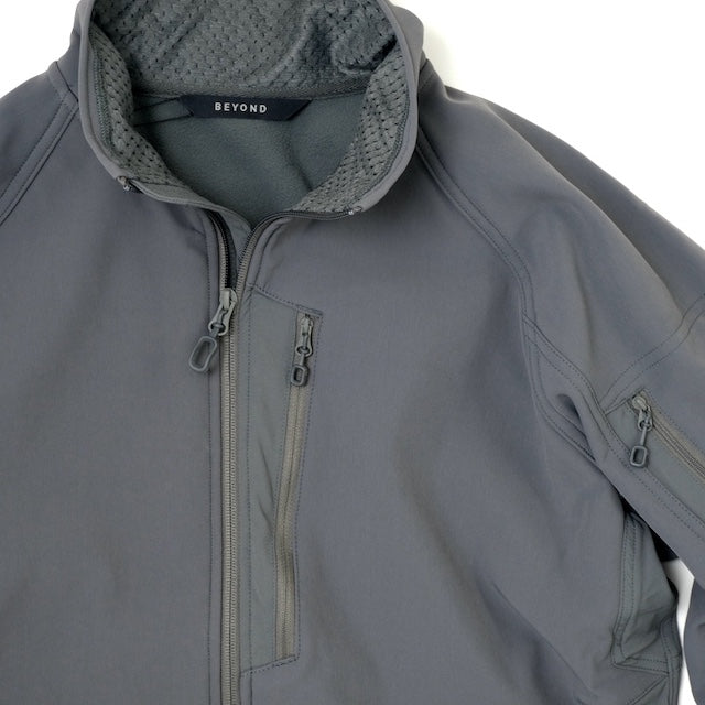 BEYOND CLOTHING (ビヨンドクロージング) TESTA COLD SOFTSHELL L5 JACKET [Grey]