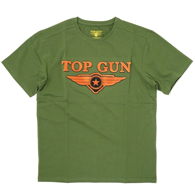 Military Style（ミリタリースタイル）TOP GUN TEE LOGO [2色]【レターパックプラス対応】