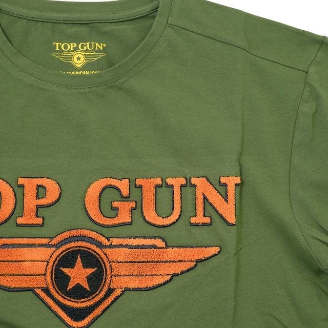 Military Style（ミリタリースタイル）TOP GUN TEE LOGO [2色]【レターパックプラス対応】