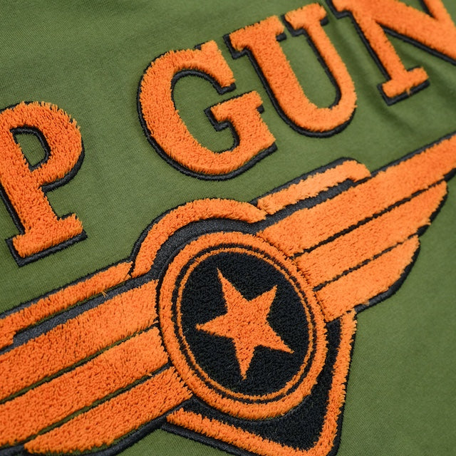Military Style（ミリタリースタイル）TOP GUN TEE LOGO [2色]【レターパックプラス対応】