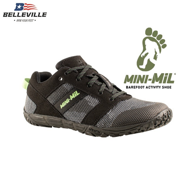 BELLEVILLE（ベルビル）Mini-Mil MM001/ Barefoot Activity Shoe [BLACK/SHADOW CAMO][ミニミル ベアフット アクティビティシュー]