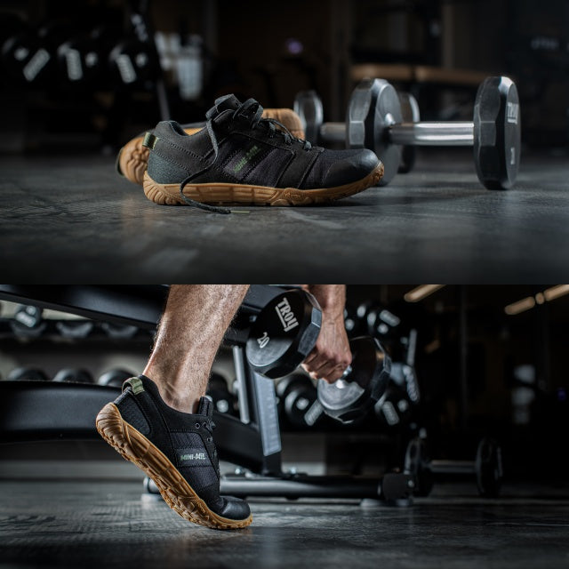 BELLEVILLE（ベルビル）Mini-Mil MM002/ Barefoot Activity Shoe [BLACK/GREEN/GUM][ミニミル ベアフット アクティビティシュー]