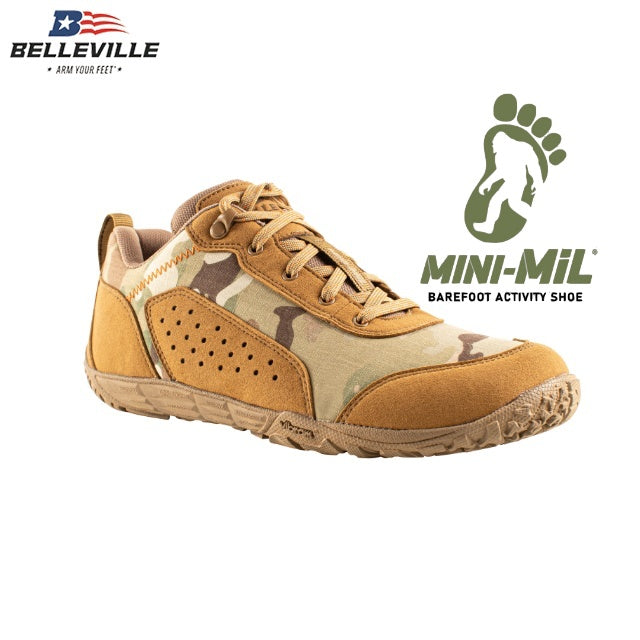 BELLEVILLE（ベルビル）Mini-Mil MM004/ Barefoot Activity Shoe [COYOTE/MULTICAM][ミニミル ベアフット アクティビティシュー]
