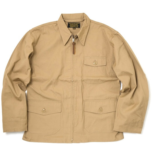 SESSLER（セスラー）TYPE M-421A アメリカ海軍 夏季フライトジャケット [カーキ][3ポケット]【中田商店】