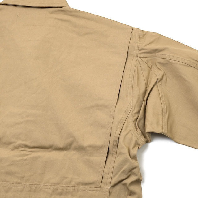 SESSLER TYPE M-421A U.S. Navy Summer Flight Jacket [Khaki] [3 Pockets] [Nakada Shoten]