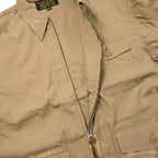 SESSLER TYPE M-421A U.S. Navy Summer Flight Jacket [Khaki] [3 Pockets] [Nakada Shoten]