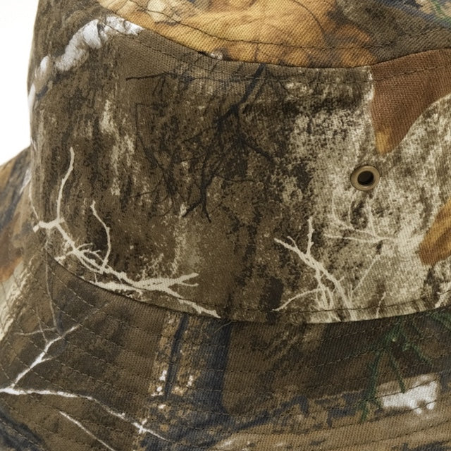 NEW HATTAN（ニューハッタン）1500RL BUCKET HAT バケットハット[REAL TREE CAMO]【レターパックプラス対応】