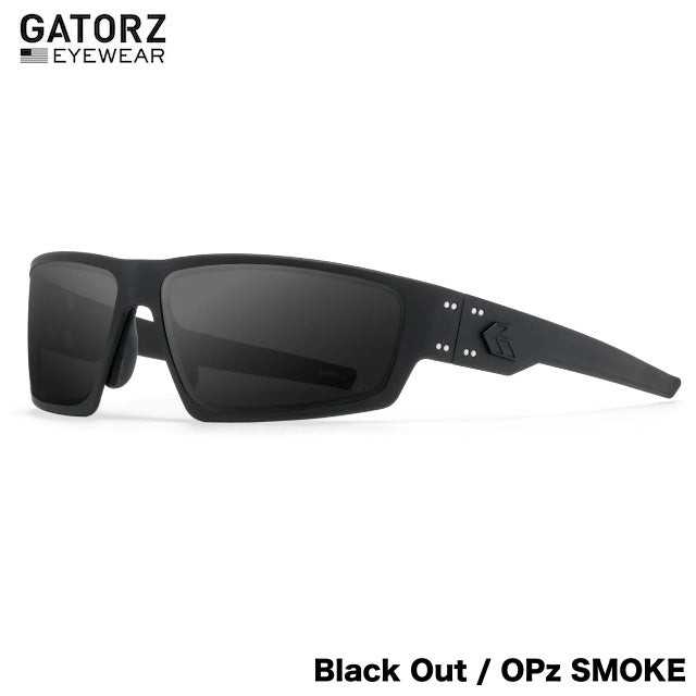 GATORZ（ゲイターズ） WARHAWK OPzスモーク偏光レンズ ブラックアウト [GZ-15-010]