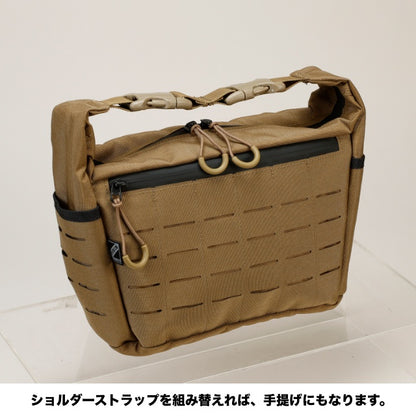 J-TECH（ジェイテック）C9 TYPE II 15-POCKETS LASER CUT MOLLE ADJUSTABLE SLING PACK [4色][C9タイプ2 レーザーカット モーリー アジャスタブルスリングパック] 【中田商店】