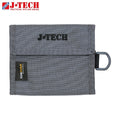 J-TECH 2 ZIP ID WALLET TACTICAL GRAY [Nakada Shoten] [Compatible with Letter Pack Plus and Letter Pack Light]