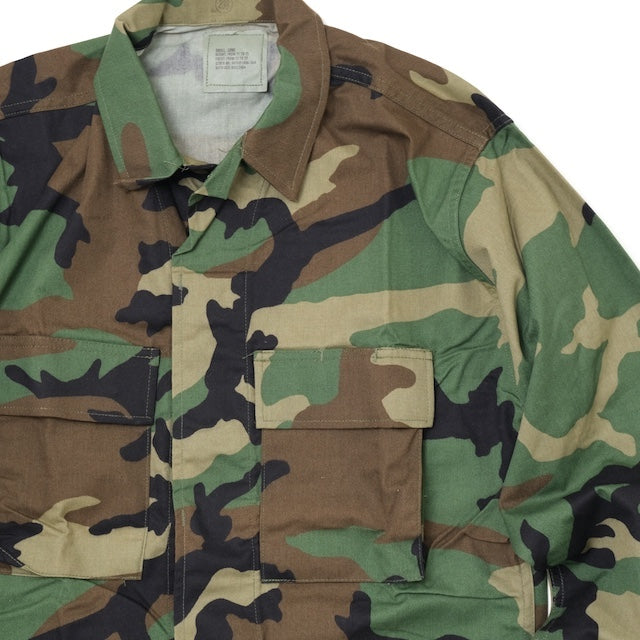 US（米軍放出品）BDU ジャケット ウッドランド ノンリップ [未使用品
